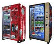 COLD BEVERAGE VENDING MACHINE
